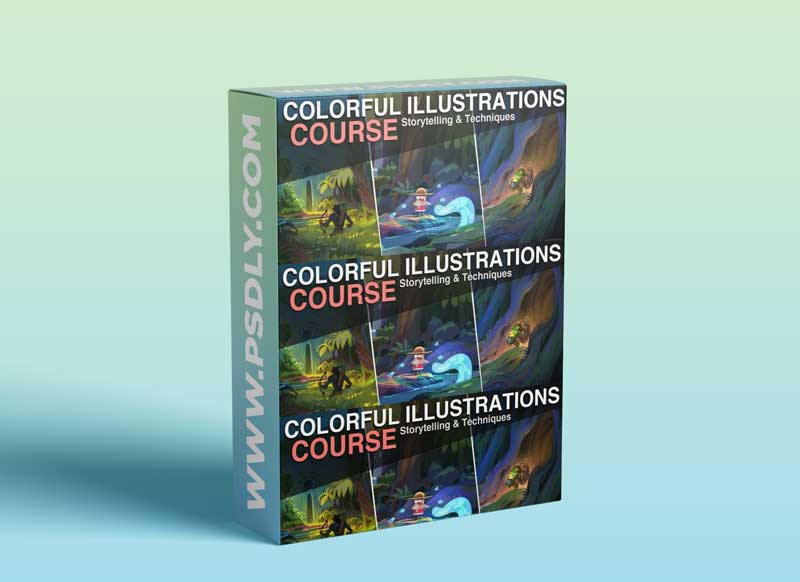 Colorful Illustrations - Course by Florian Coudray