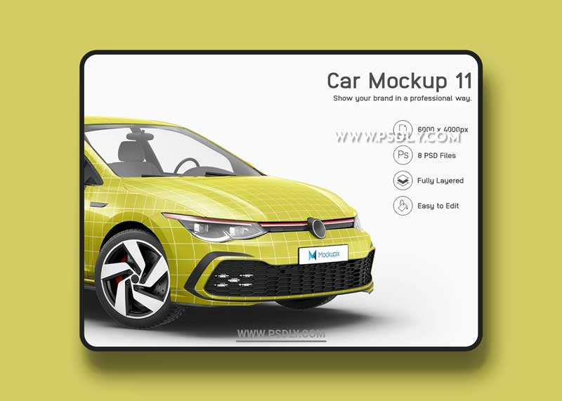 CreativeMarket - Car Mockup 11 5926785