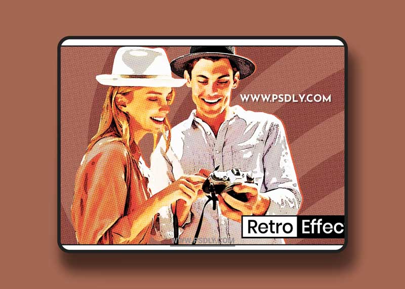CreativeMarket - Retro Poster Effect 5028505