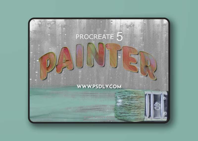 CreativeMarket - The Painter Pack for Procreate 4957751