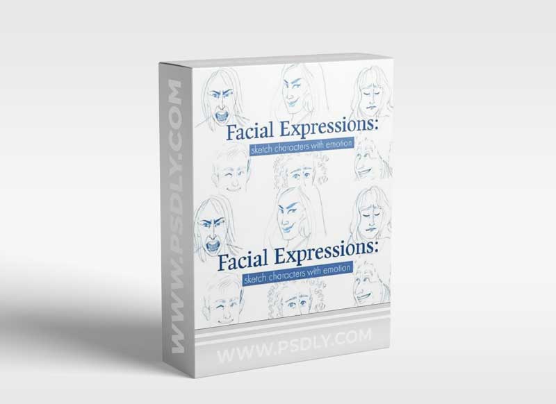 Facial Expressions: Sketch Characters with Emotion