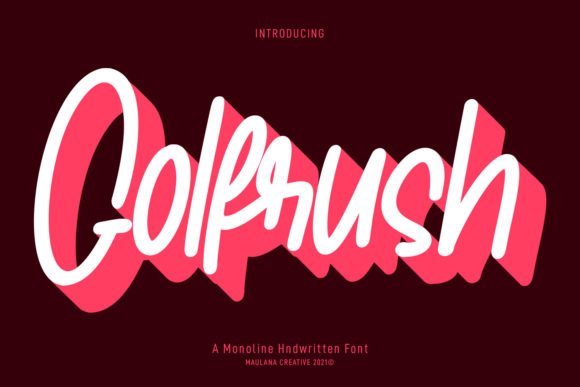 Golfrush Font
