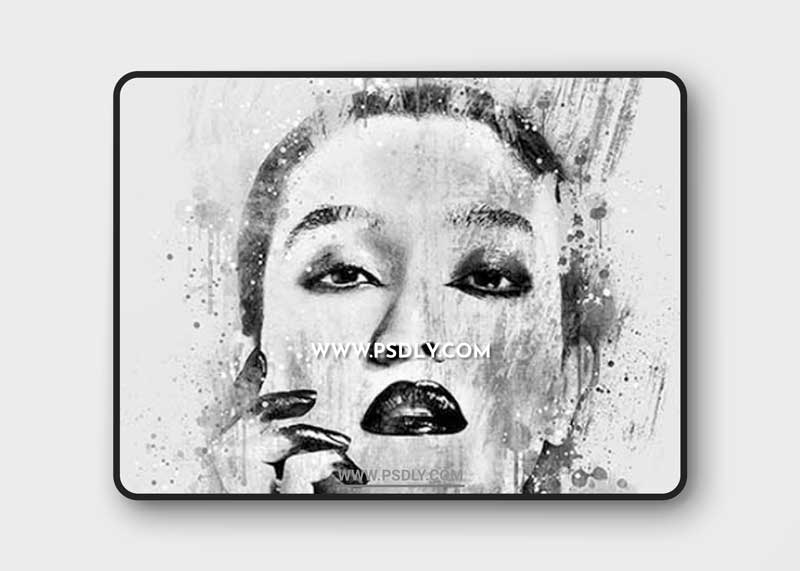 GraphicRiver - Abstract Imprassion Ink Photoshop Action 23752804