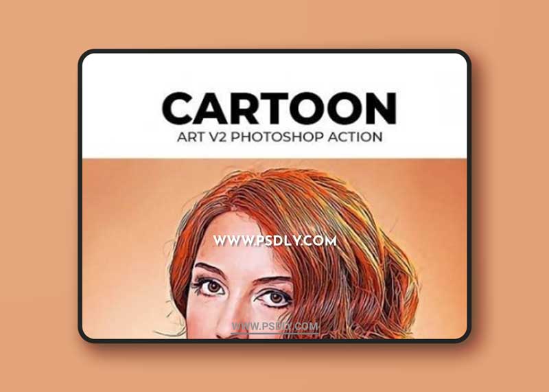 GraphicRiver - Cartoon Art V2 Photoshop Action 23595966