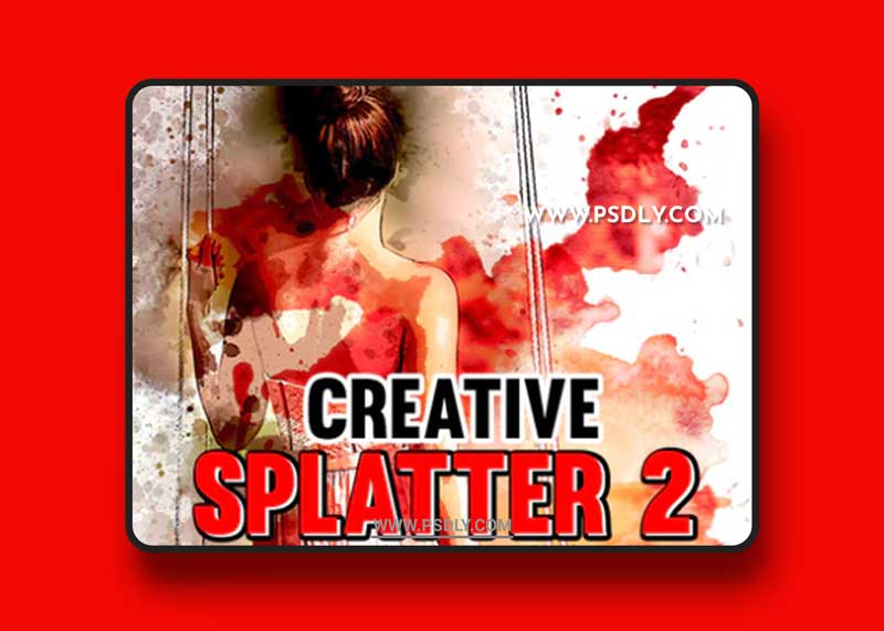 GraphicRiver - Creative Splatter 2 Photoshop Action 23160835