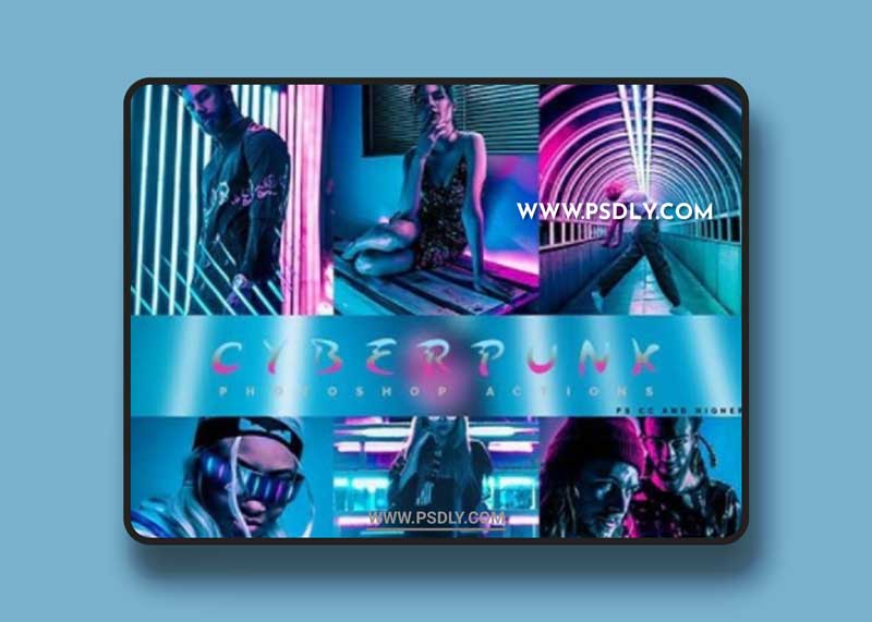 GraphicRiver - Cyberpunk - Photoshop Action 27556994