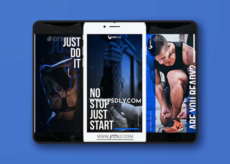 GraphicRiver - Fitness Gym Instagram Stories 23566655