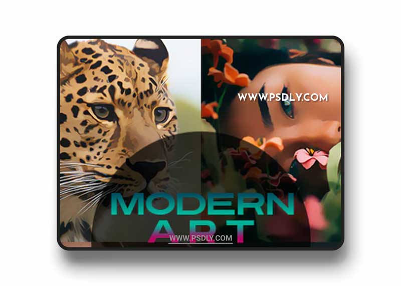 GraphicRiver - Modern Art Paint Photoshop Action 26711698