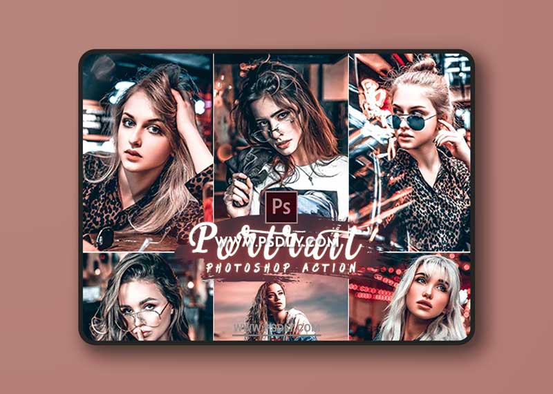 GraphicRiver - PRO Portrait Photoshop Action 25882181