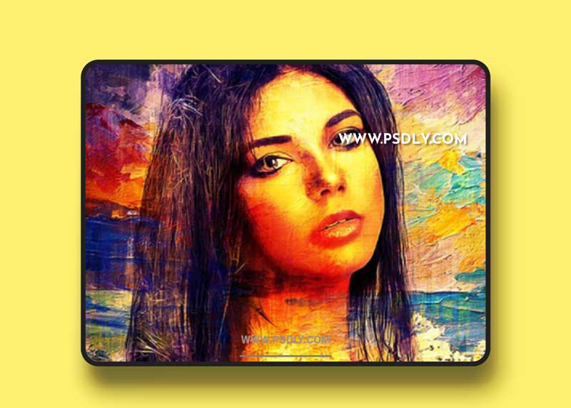 GraphicRiver - Painting Photoshop Mockup 32824265