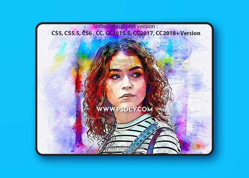 GraphicRiver - Premio Watercolor Photoshop Action 2 22655299