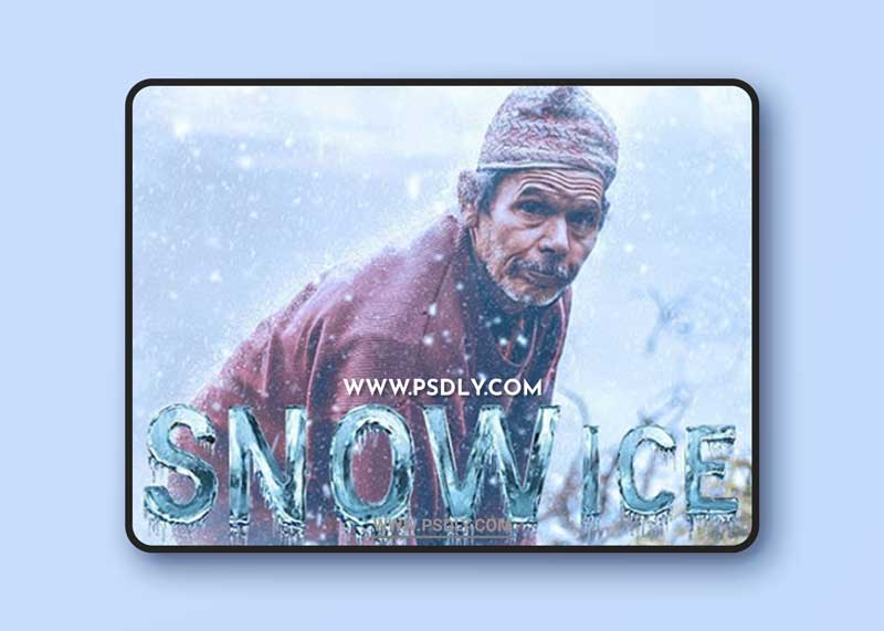 GraphicRiver - Snow Ice Photoshop Action 24254403