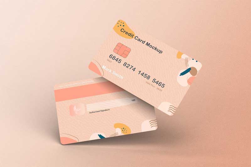 Credit Card Mockup N46E8KE