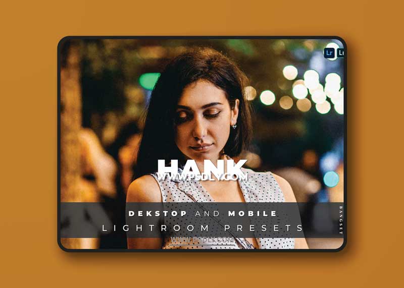 Hank Desktop and Mobile Lightroom Preset