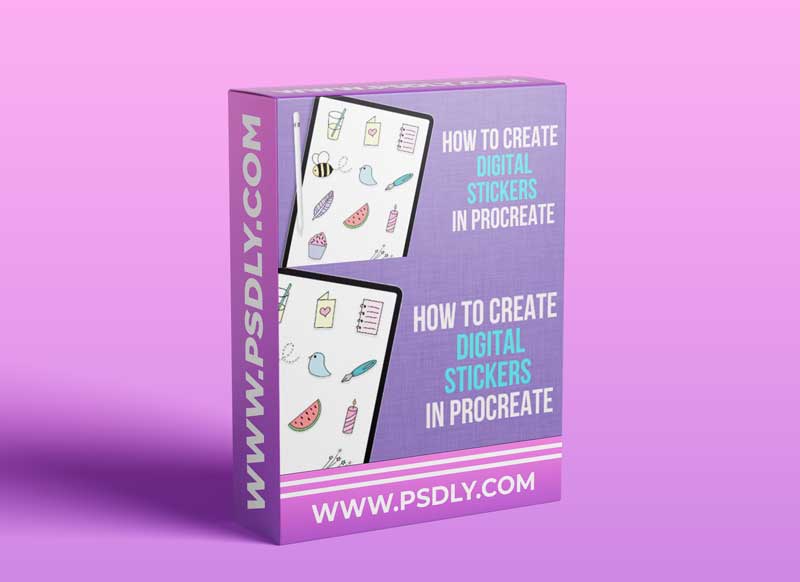 How To Create Digital Stickers in Procreate: Turn Your Doodles Into Planner Stickers