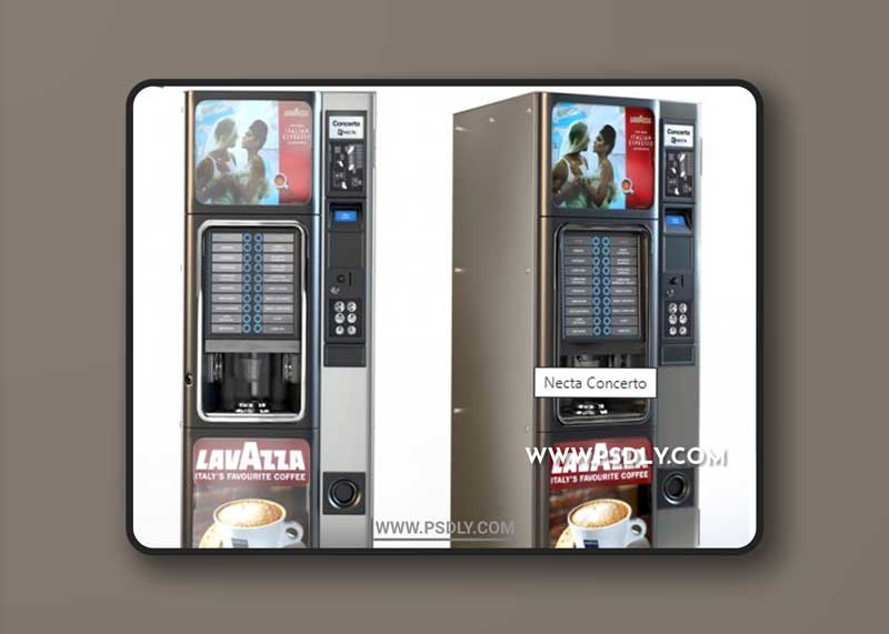 Necta Concerto 3D Model