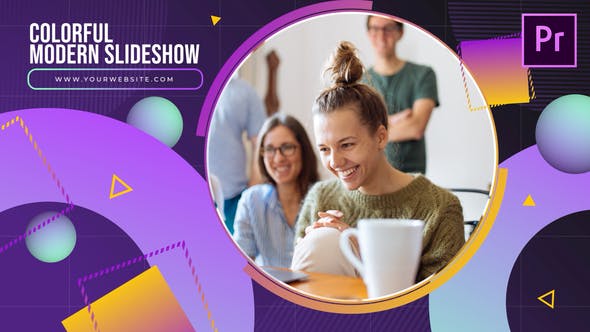 Videohive - Colorful Modern Slideshow - 33449079