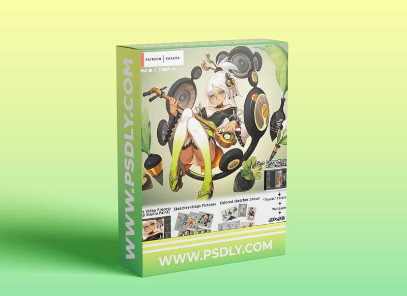 Patreon TERM 05 / TIER 4 : HiFi Girl + Layer Effects tutorials