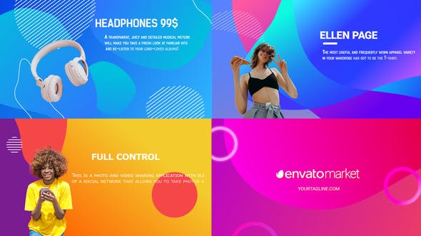 Videohive Liquid Typography Slideshow And Scenes || After Effects 33363947