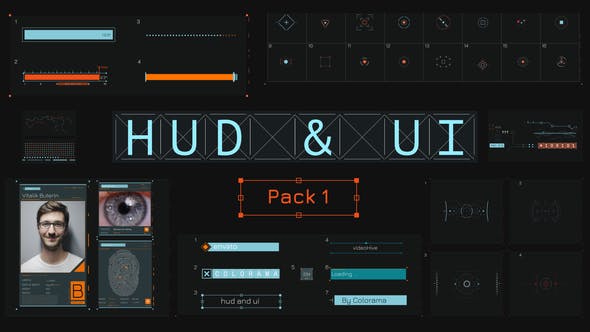 Videohive HUD & UI 33363886