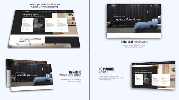 Videohive Dynamic Website Presentation 33109207
