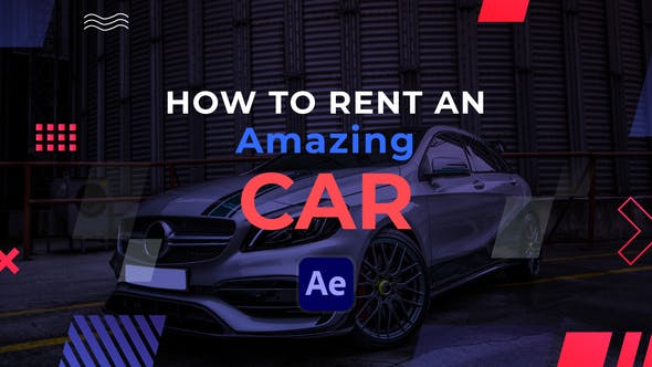 Videohive Car Rent Slideshow | After Effects 33418878
