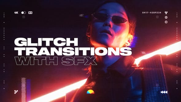 Videohive - Glitch Transitions - 32520300