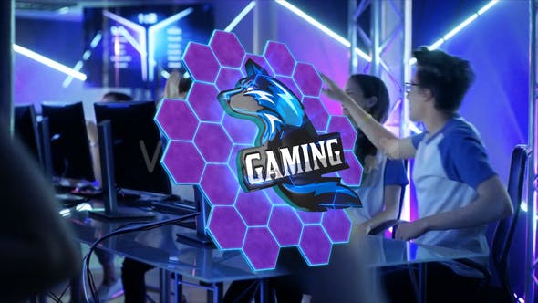 Videohive Hexagons Logo Transition 27490101