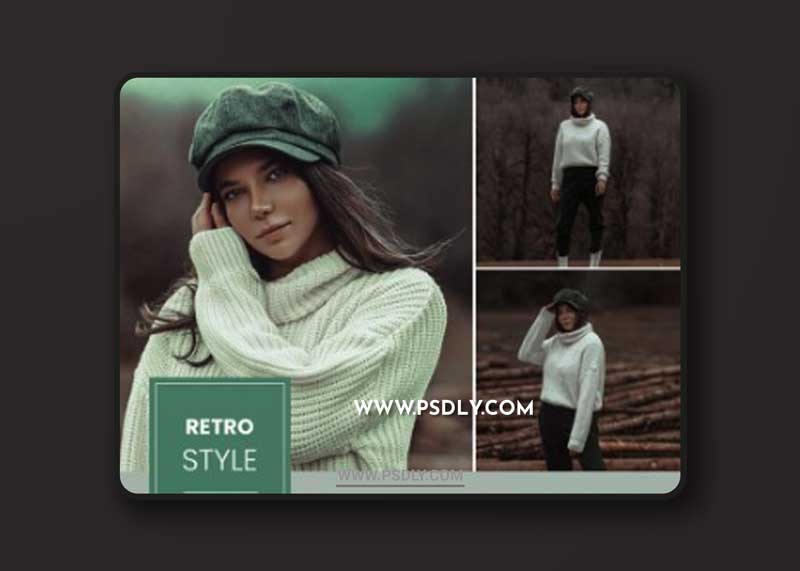 Retro Tones Action & Lightroom Preset