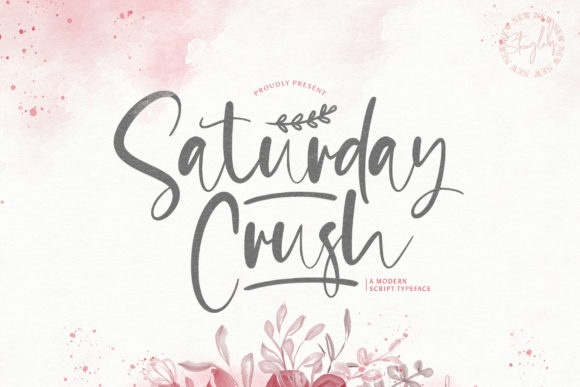 Saturday Crush - Handwritten Font