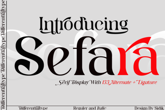 Sefara Font