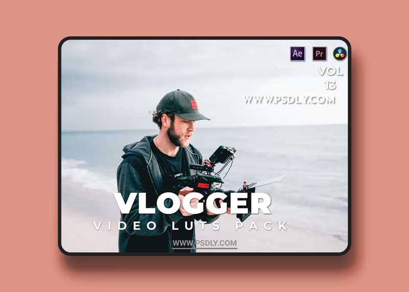 Vlogger Pack Video LUTs Vol.13