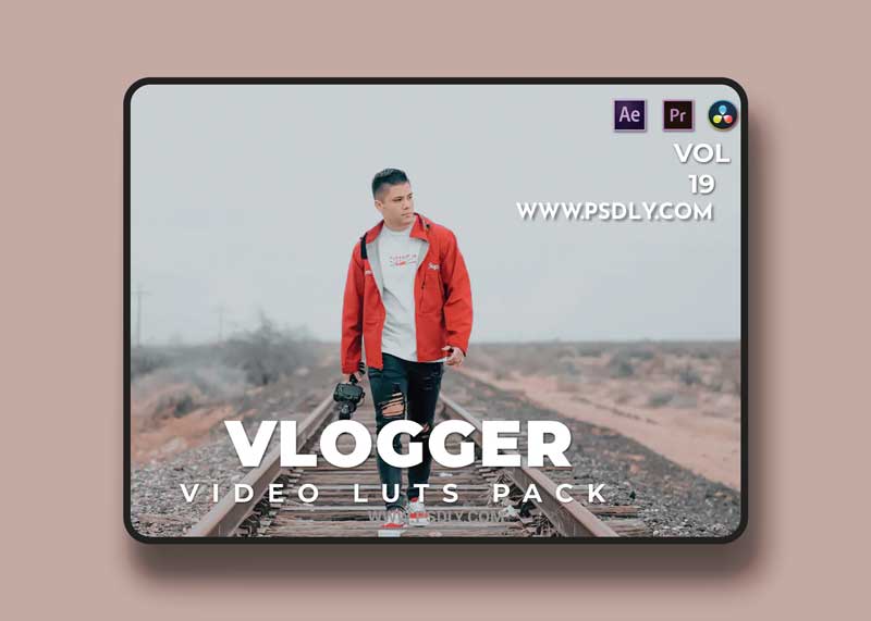 Vlogger Pack Video LUTs Vol.19