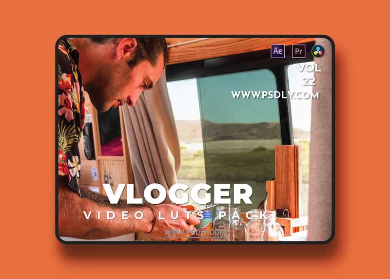 Vlogger Pack Video LUTs Vol.22
