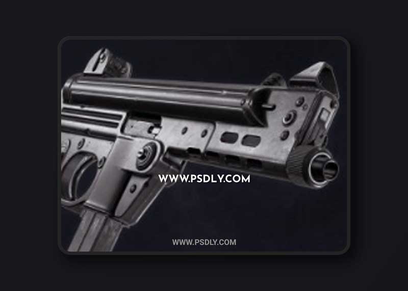 Walther MPK 3D Model