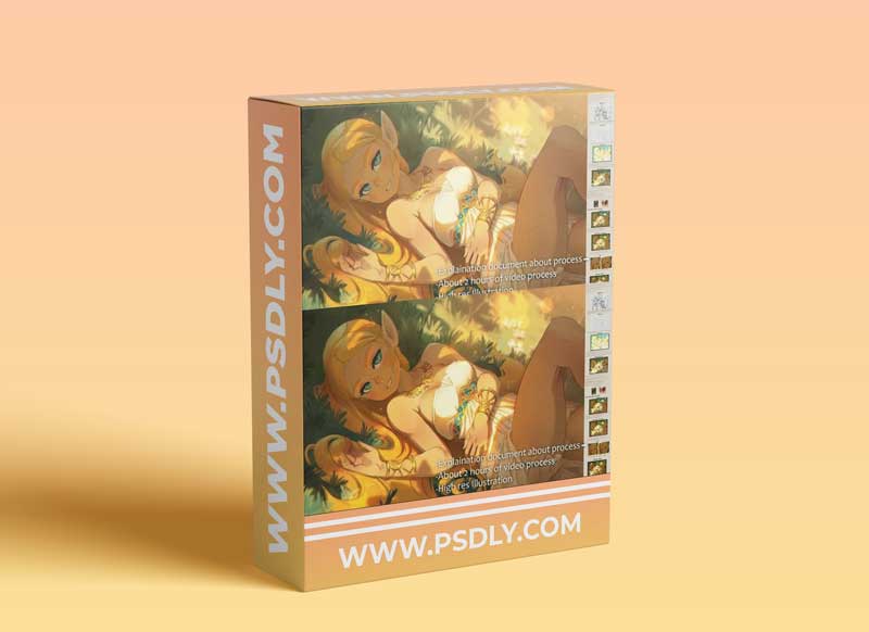 Xavier Houssin – Zelda Pack with process explaination