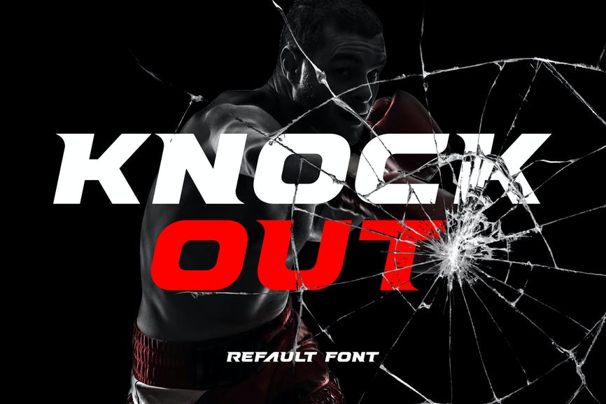 Refault - Sport Racing Game Font