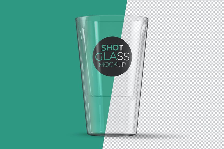 Shot Glass Mockup EHA9DEY