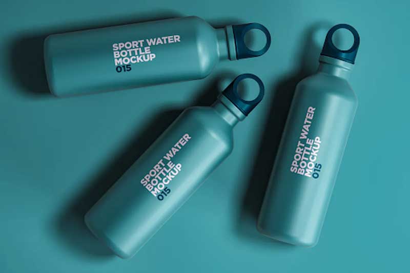 Sport Water Bottle Mockup 015 EBGJ9A3