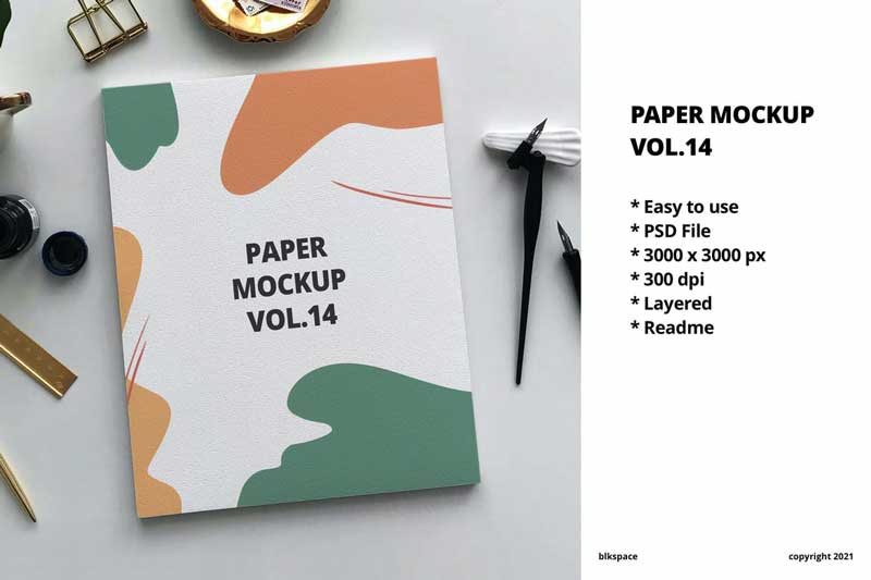 Paper Mockup Vol.14 JAM68LY