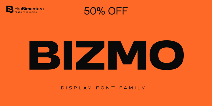 Bizmo Font Family