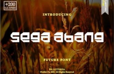Sega Abang Font
