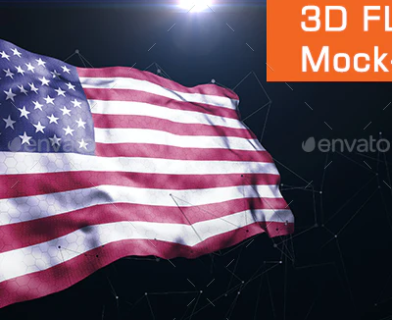 GraphicRiver - 3D Flag Mock-UP 23356871