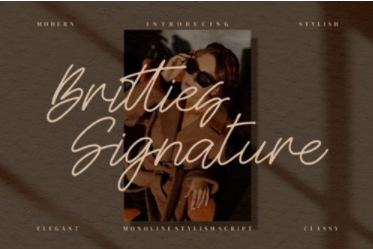 Britties Signature Font