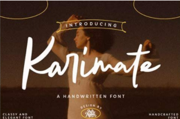 Karimate Font