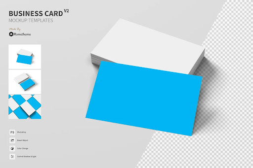 CreativeMarket - Business Card Mockup vol.02 4885012