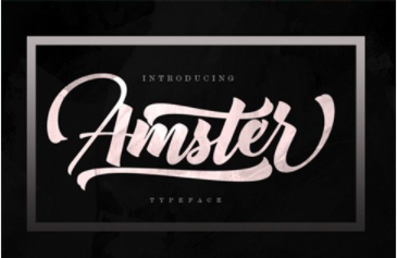 Amster Font