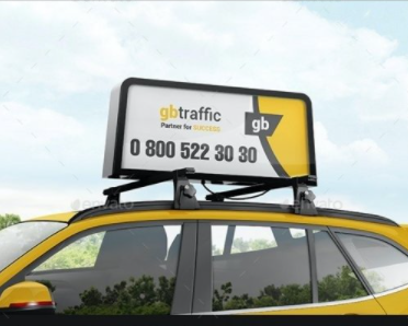 GraphicRiver - Car Roof Advertising Display Board Mockup 29302821