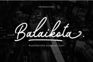 Balaikota Font