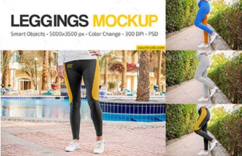 GraphicRiver - Leggings Mockup Set 33053221